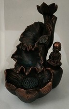 Bronze Effect Buddha Backflow
