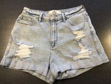 Hollister blue denim short