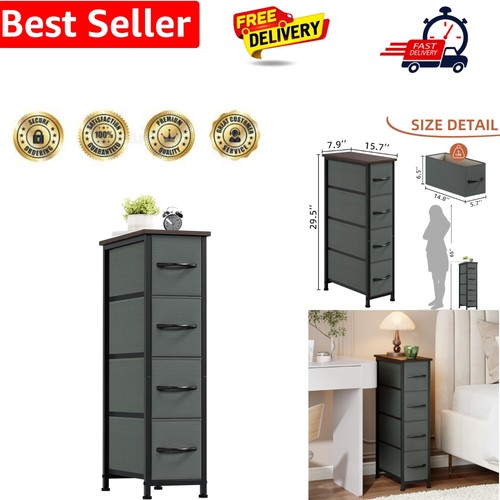 Slim chest drawers - chest,