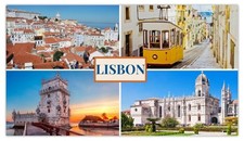 Lisbon Portugal Fridge Magnet