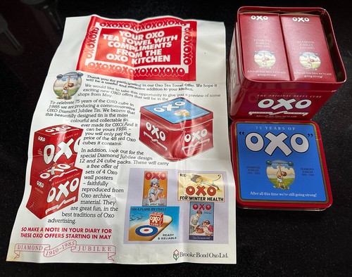 Vintage oxo diamond jubilee - diamond,