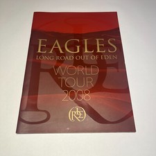 THE EAGLES - WORLD TOUR 2008 COLLECTIBLE PROGRAMME / BOOKLET (28 PAGE 16")
