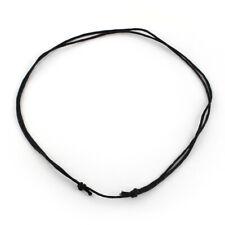 Adjustable Wax Cotton Slide Cord Necklace 1.5mm UK