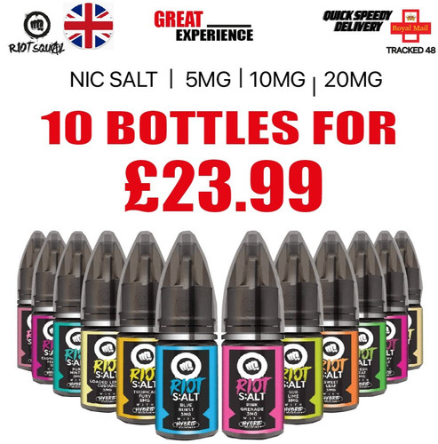 Riot squad 10ml - nic, e