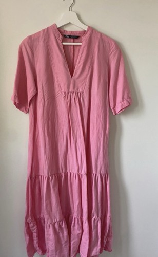 Pink zara midi - zara, 12