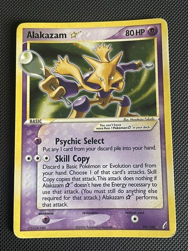 Pokemon alakazam gold - alakazam, star