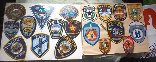 Assortment police cloth - 19,