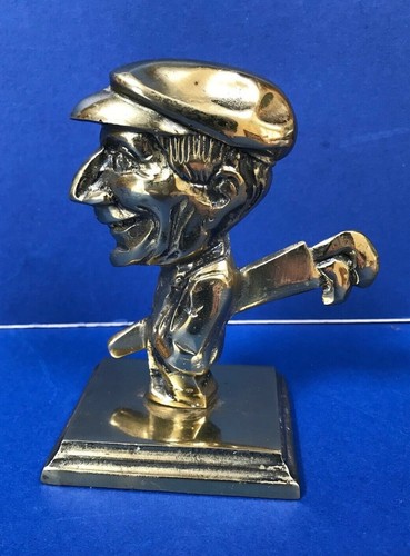Vintage brass handicap - vintage, golfer