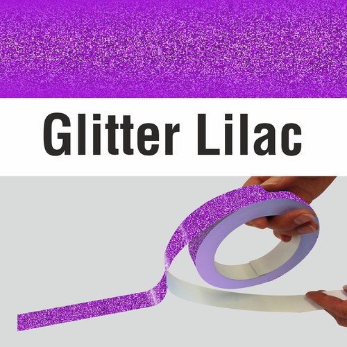 Glitter lilac car pinstripe - lilac,