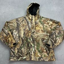 RealTree Jacket Adult Extra Large Brown Workwear Hunting Camo Insulated Hood Men