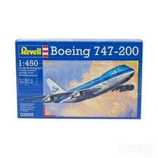 Revell Boeing 747-200 KLM Airline 1/450 Scale Plane 03999 Plastic Model Kit