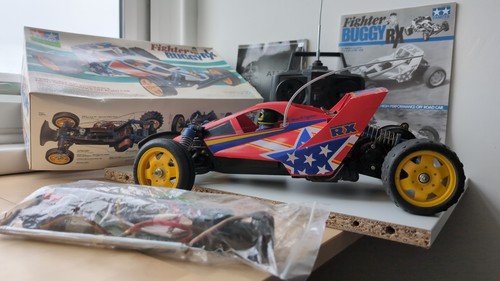 Tamiya fighter red - rx, 1:10
