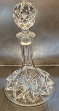 Ships Captain Crystal Decanter