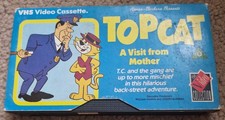 Vintage 1989 Top Cat PAL VHS