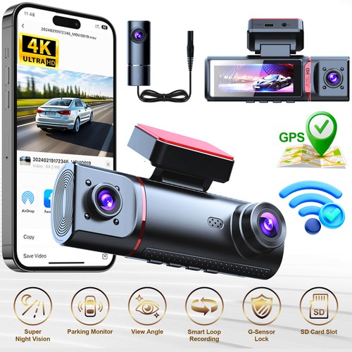 Channel dash cam - 4k, dvr