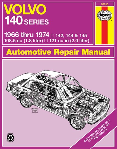 Haynes manual 97015 - volvo, 140