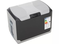 Halfords 40 Litre Mains & 12V/24V Portable Camping Electric Coolbox - Grey A