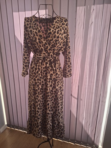 Tenki leopard print wrap - leopard,