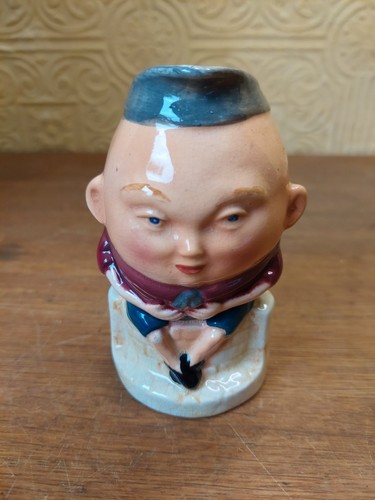 Antique humpty dumpty ceramic - dumpty,