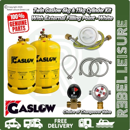 Twin gaslow 6kg - 6kg, lpg