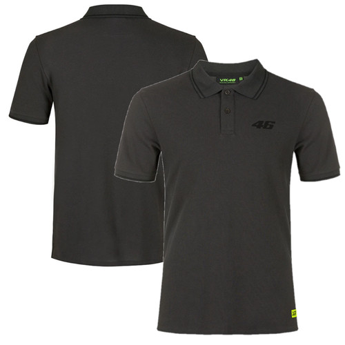 Vr46 men motogp polo grey - men's,