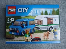 LEGO CITY 60117 VAN & CARAVAN SET - New Factory Sealed Retired