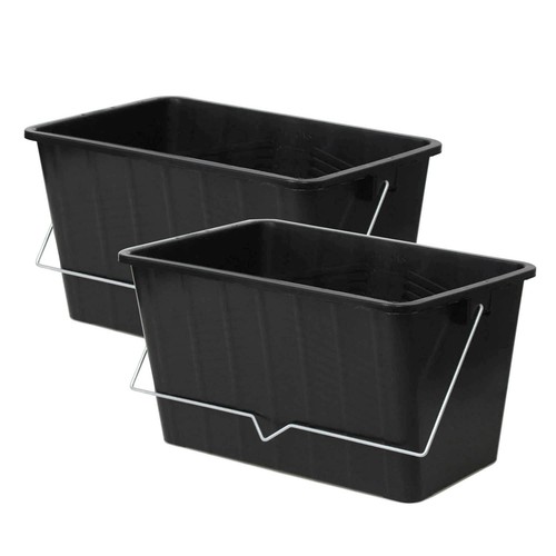 2pcs 15l black - paint, scuttle