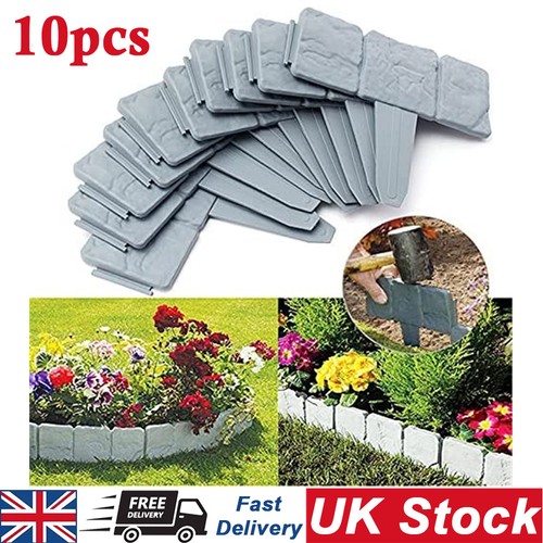 10pcs plastic cobbled stone - plastic,