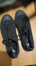 Black  Lace Up Shoe 7