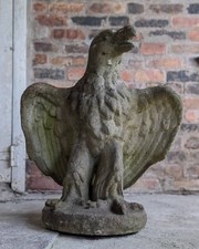 Large Composition Stone Eagle