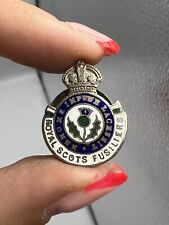 Genuine Royal Scots Fusiliers