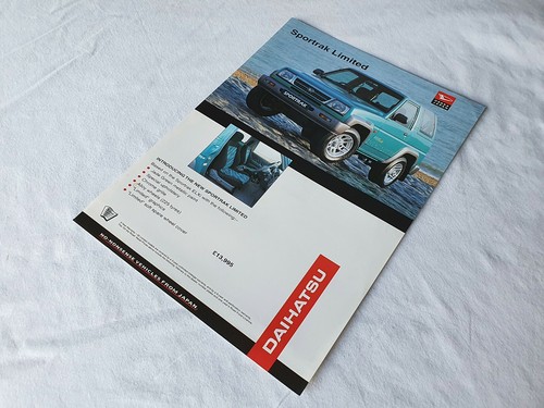 Daihatsu sportrak limited - daihatsu,
