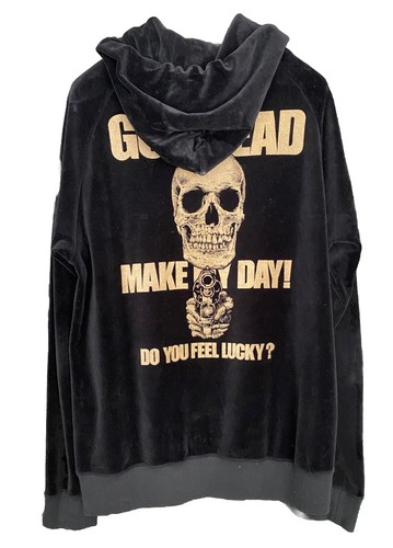 Hysteric glamour velour hoodie - glamour,