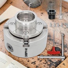 Wood lathe chuck nickel plated - wood,