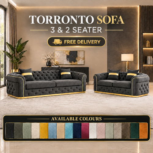 Large seater chesterfield - large,