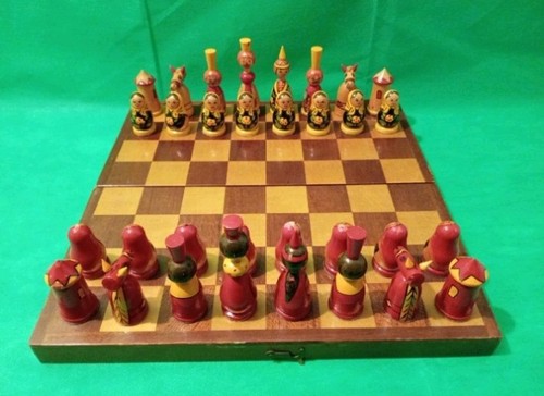 Rare vintage chess soviet - chess,