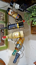 Climbing Tendril 6 Bottle Hanging Wine Rack Metal Wall Art by John American