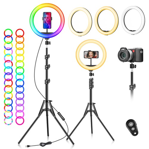 Ring light with tripod stand - light,