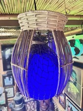 NEW Rattan Float Lamp W/