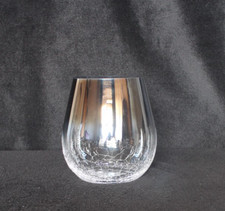 Next Smoky Blue Crackle Vase