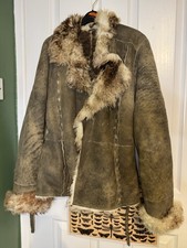 100% Mouton Shearling Real