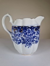 Very Rare William Lowe Court China Porcelain Blue And White Porcelain Milk Jug.