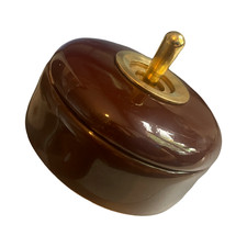 Chocolate Brown Porcelain