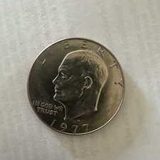 1977 Dollar Coin D Minted USA