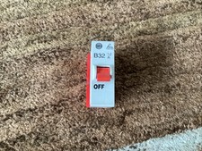 Wylex Plug In Circuit Breaker. B32. BS60898.  No Base.