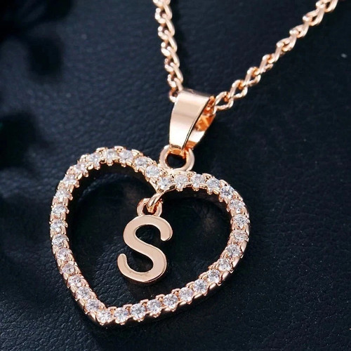 Women gold plated heart - women, shape