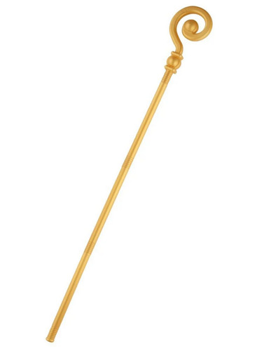 Crozier staff gold shepherds - gold,
