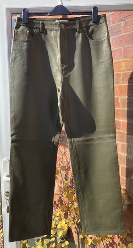 Zara green genuine leather - green,