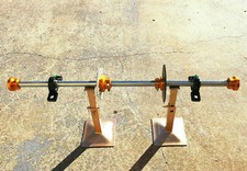 1000mm 30mm Solid Axle