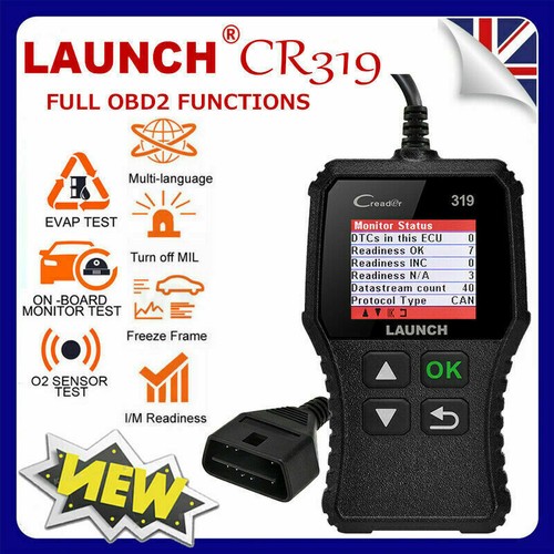 Peugeot 207 obd2 - launch, cr319